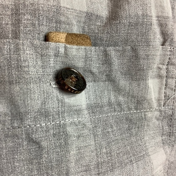 𝅺ted BAKER PLAID BUTTON DOWN SHIRT - Picture 4 of 11